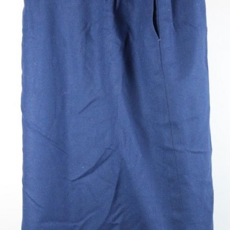 Pendleton Blue Lined Pencil Wool Skirt Size 4 (26″ Waist) Vintage